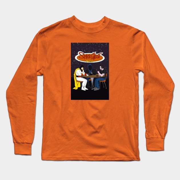 Space ghost podcast Long Sleeve T-Shirt by Dom Café